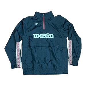 Umbro In Goal 1/3 Zip Pullover Soccer Jacket Sport Windbreaker Youth Size L